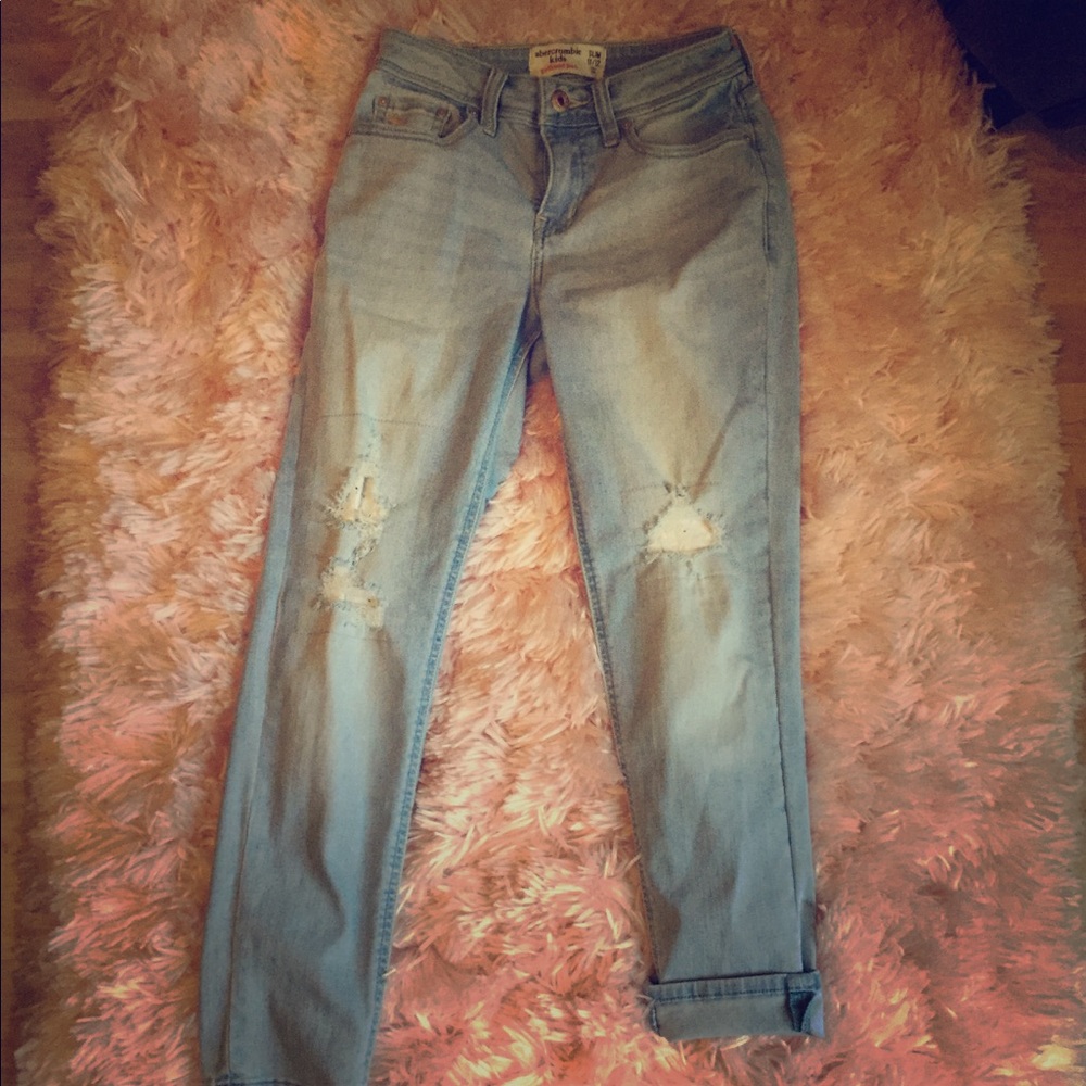 LAST CHANCE 👋 Girlfriend Jeans - Abercrombie Kids